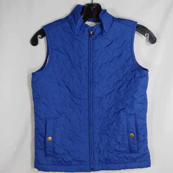GAP Jackets & Coats Gap Kids Fleece Vest Jacket Blue Poshmark